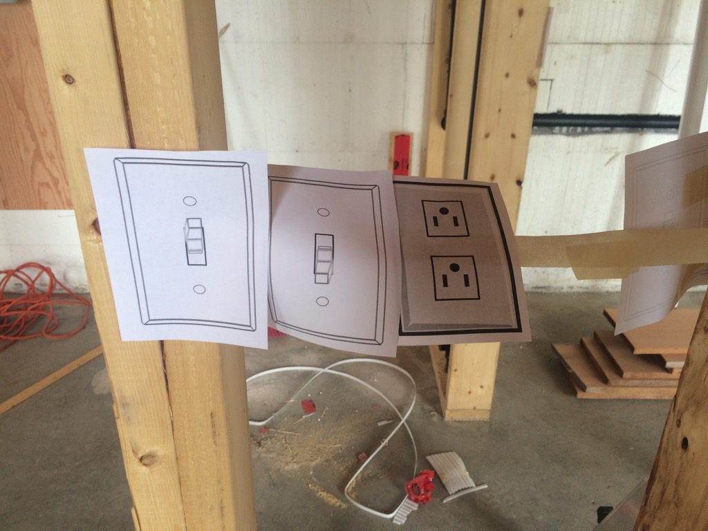 fake light switches