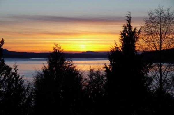 Sointula sunsets, Malcolm island sunsets