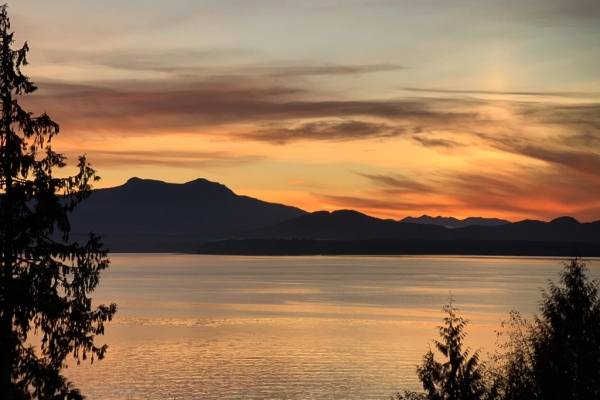 Sointula sunsets, Malcolm island sunsets