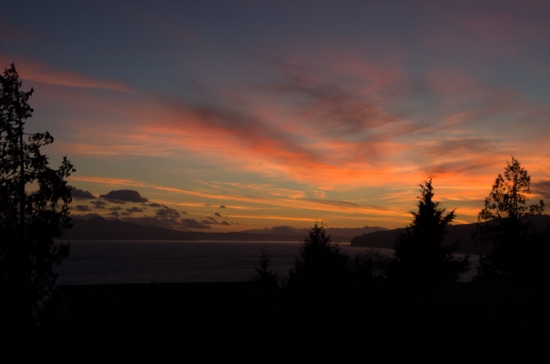 Sointula sunsets, Malcolm island sunsets