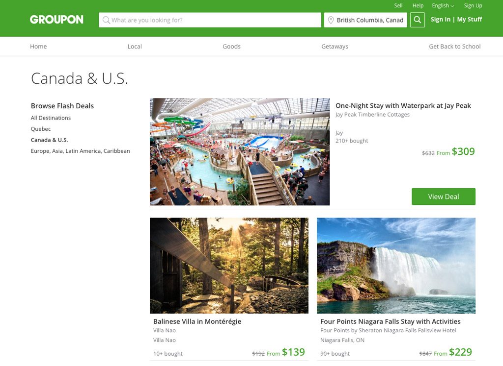 groupon_screenshot on accommodation deals post
